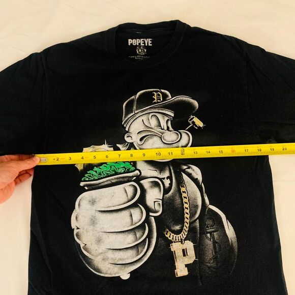 Popeye the Sailor Man Black t-shirt - Picture 5 of 8